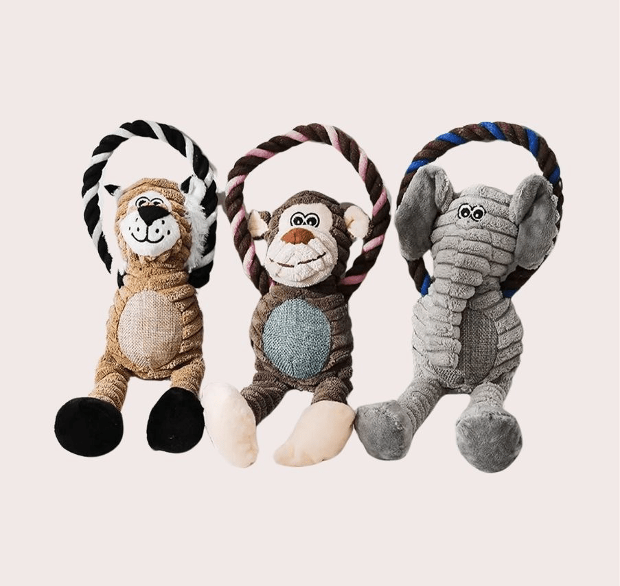 Juguetes de peluche para perros Feliz Ladrando