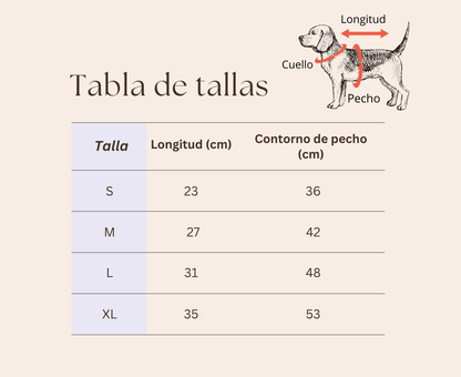 Tabla de tallas