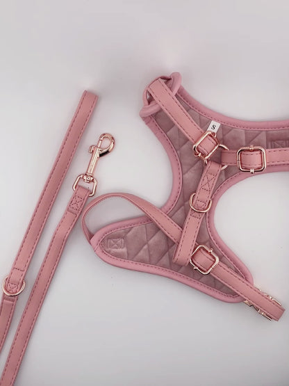 Pink Synthetic Leather Lead